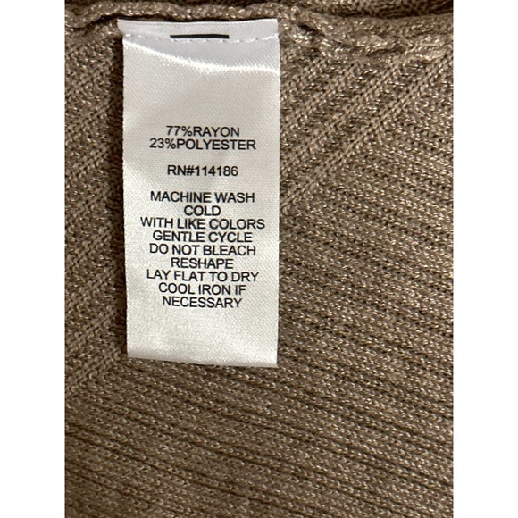 89th and Madison Sweater Womens Large Open Cardigan Soft New - Picture 12 of 16